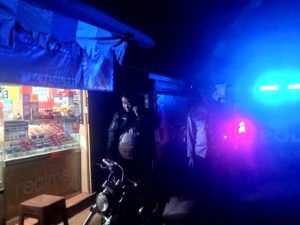 Polsek banjarwangi laksanakan patroli malam