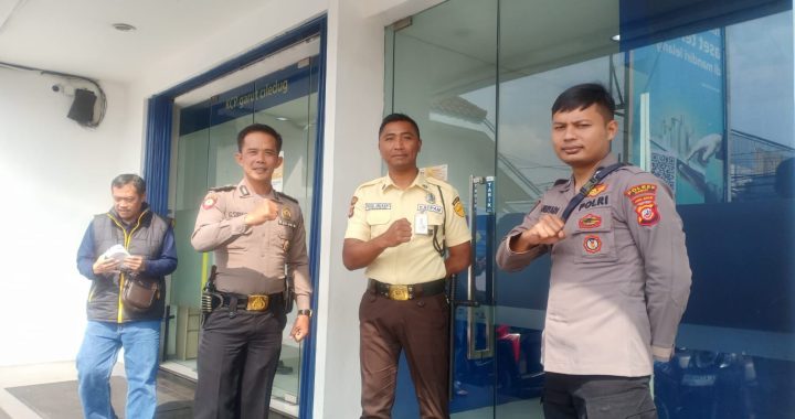 Patroli Unit Samapta Polsek Garut Kota Sambangi Objek Vital