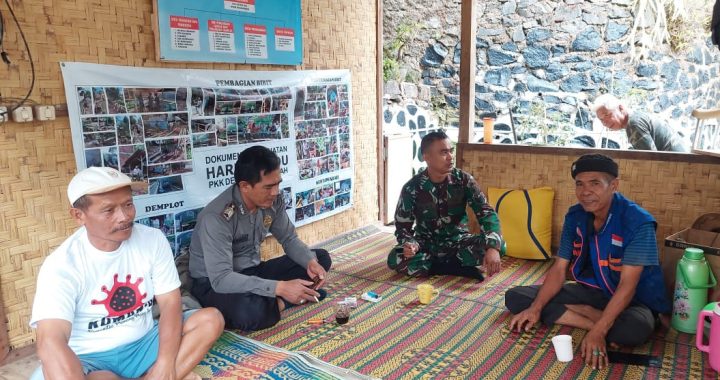 POLRES GARUT – NGARIUNG KAMTIBMAS BERSAMA POLSEK CIBATU DAN WARGA DESA SINDANGSUKA