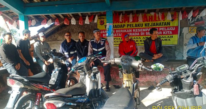 Giat ngariung kamtibmas piket polsek cihyrip