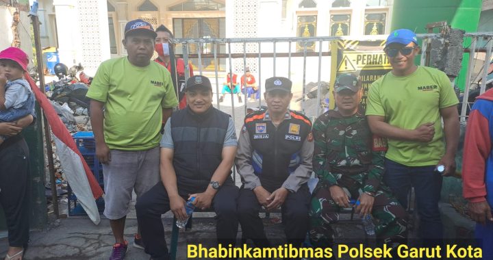 Aiptu Misja Bhabinkamtibmas Polsek Garut Kota Ngariung Kamtibmas Bersama Warga