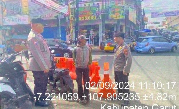 Unit Samapta Polsek Garut Kota Lakukan Pembinaan Kamtibmas