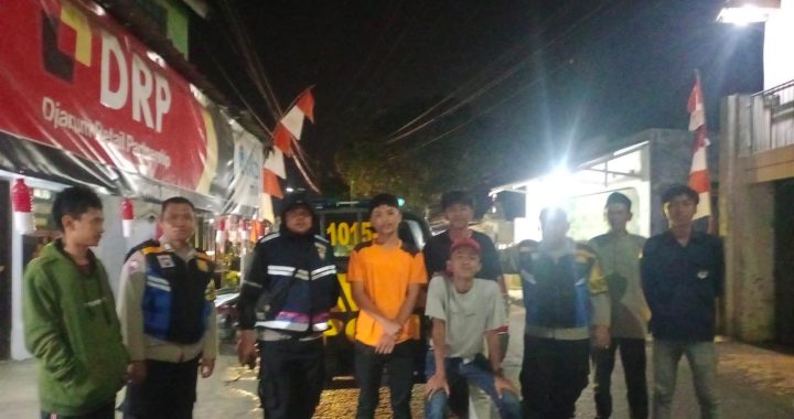 Patroli Ajak Warga Masyarakat Menjaga Situasi Kamtibmas Tetap Kondusif