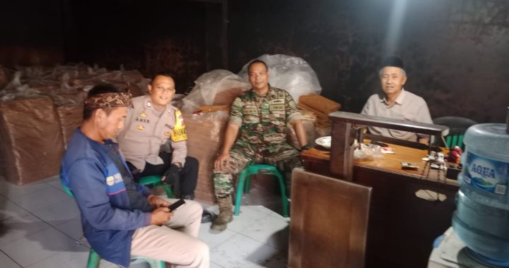 Sinergitas TNI POLRI Polsek Leuwigoong