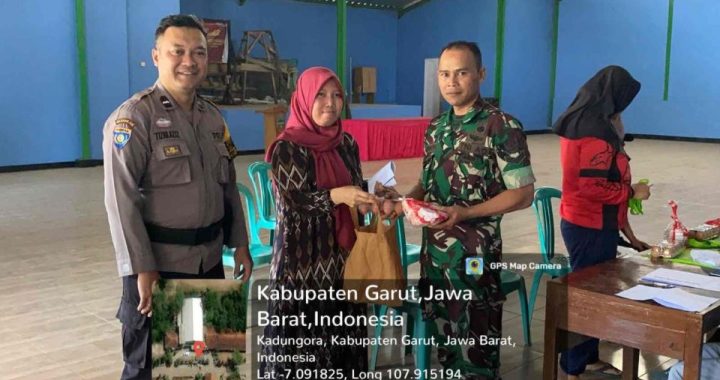 Sinergitas TNI-POLRI  adalah Wujud kebersamaan dalam melaksanakan tugas melayani Masyarakat  di Kec.Kadungora.