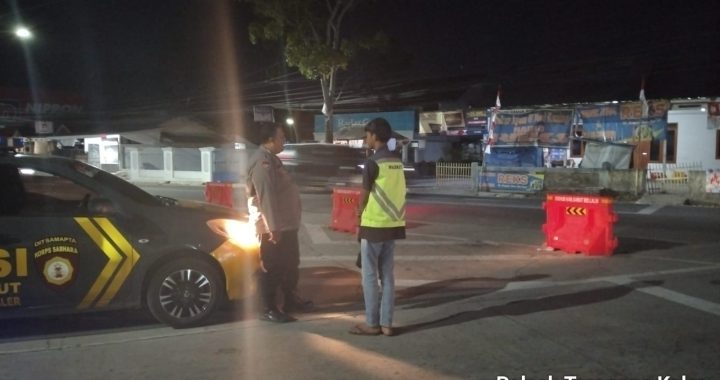 Tingkatkan Keamanan Wilayah, Polsek Tarogong Kaler Gelar KRYD dan Patroli Malam