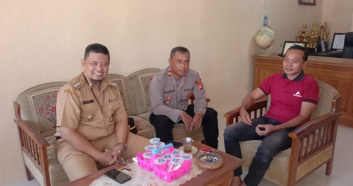 Kapolsek Cibalong Bersama Anggota Anjangsana Kantor Pemerintahan Kecamatan Cibalong