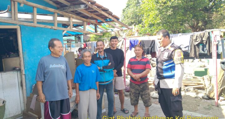 Bhabinkamtibmas Polsek Garut Kota Aiptu Erie Ngariung Kamtibmas Bersama Warga Kampung Kaum Lebak