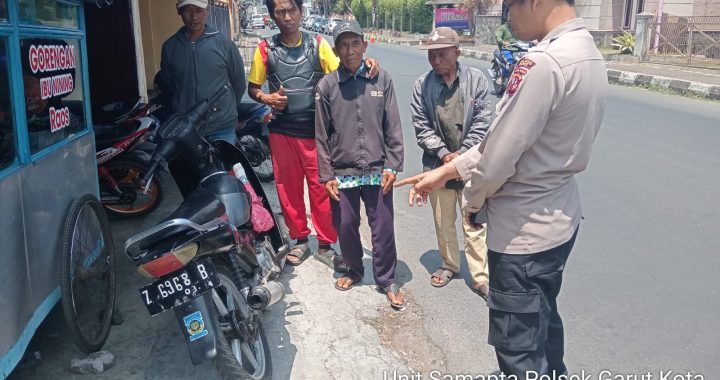 Unit Samapta Polsek Garut Kota Lakukan Penindakan  Penggunaan Kenalpot Brong