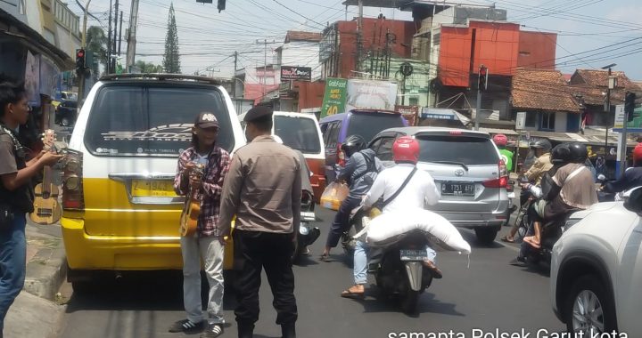 Unit Samapta Polsek Garut Kota Lakukan Patroli Antisipasi Premanisme Di Wilayah Kecamatan Garut Kota