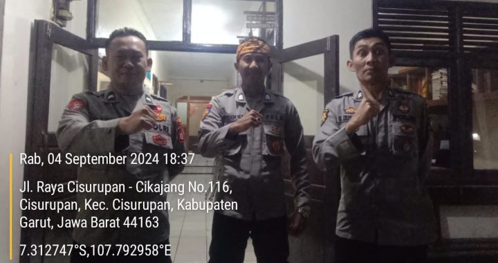 Kegiatan Rutin Sispam Mako dan Protap Buddy System Polsek Cisurupan