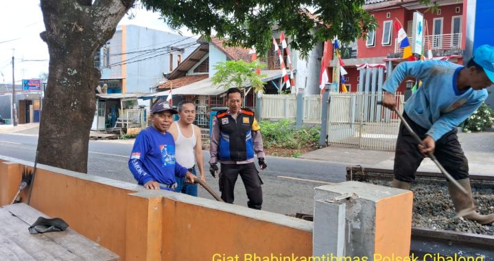 Polsek Cibalong Dalam Ngariung Kamtibmas Bersama Warga Di Hegar Manah