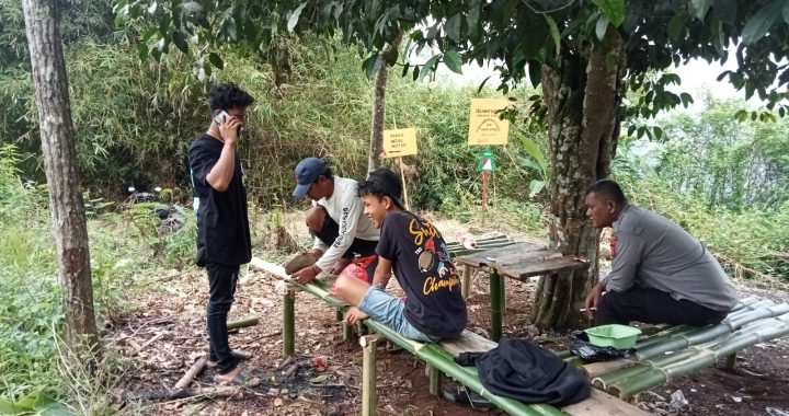 TINGKATKAN KEWASPADAAN KEPADA MASYARAKAT OLEH ANGGOTA POLSEK PAMULIHAN  DAN  LEWAT GIAT SAMBANG RW  POLSEK PAMULIHAN  –