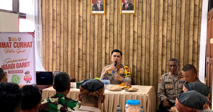 Kapolres Garut Dan Pju Kunker Ke Mapolsek Pameungpeuk