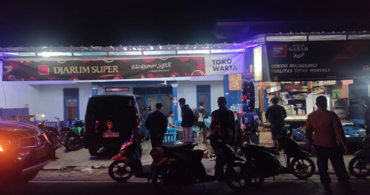 Patroli KRYD Polsek Pakenjeng di Kampung Pasirmuncang Desa Panyindangan