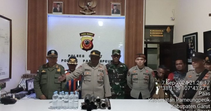 Kaplolsek Pimpin Patroli KRYD Gabungan Malam Minggu Pastikan Sitkamtibmas Stabil