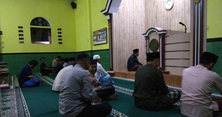 Bhabinkamtibmas Polsek Wanaraja Menyampaikan Informasi Kamtibmas