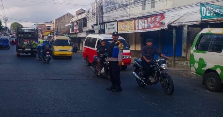 Polsek Wanaraja Menjaga Keselamatan Warga