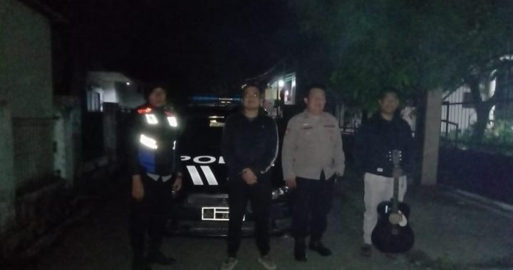 Patroli Polsek Wanaraja Pro Aktif Dukung Kamtibmas Kondusif