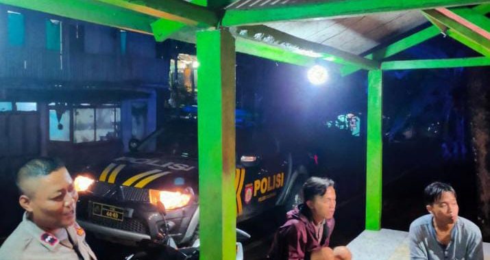 Polsek Pakenjeng Melaksanakan Patroli KRYD di Kampung Dampit Desa Jatiwangi