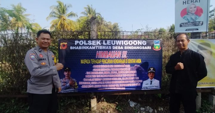 Himbauan Kamtibmas jajaran Polsek Leuwigoong