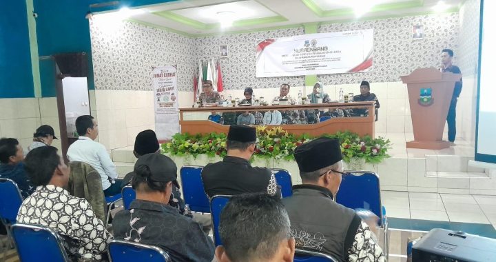 Kapolsek Wanaraja Sampaikan Himbauan Kamtibmas Jelang Pilkada Serentak 2024