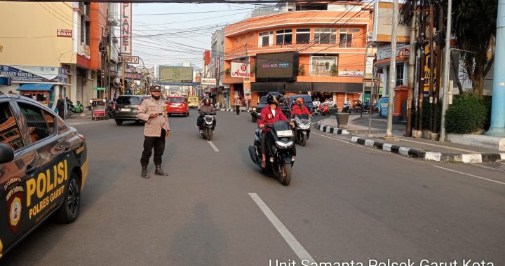 Pelaksanaan Rawan Sore Personil Polsek Garut Kota