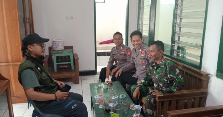 Giat Beyond Trust Presisi  Pemeliharaan Kamtibmas Patroli Dialogis Sinergitas TNI POLRI, Diwilayah Hukum Polsek Cisompet Polres Garut