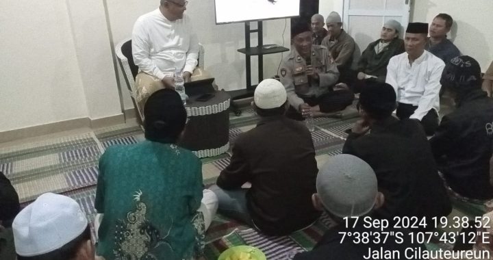 Kapolsek Dan Jajaran Cooling System Bersama Jemah Tarbiah Garut Selatan