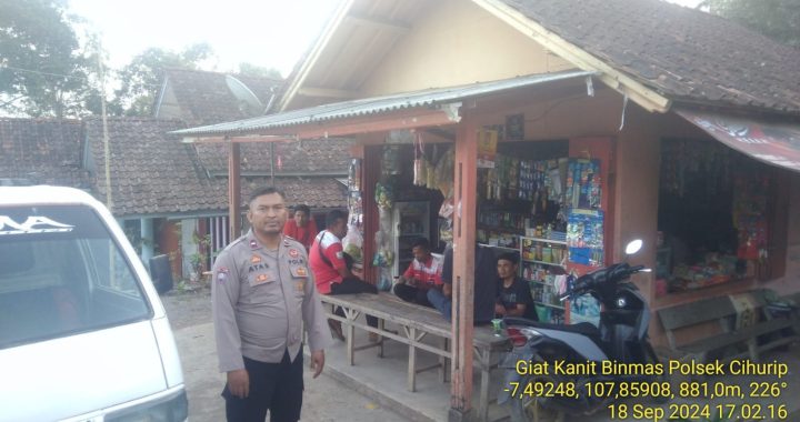 Giat ngariung kamtibmas piket polsek cihurip