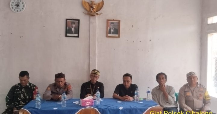 Kapolsek Cibalong Dan Bhabinkamtibmas RPJMDes Desa Binaan Di Najaten