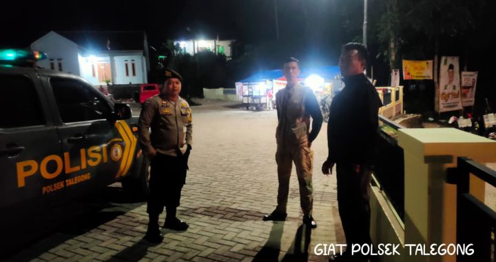 Patroli KRYD Jam Rawan Malam Jajaran Polsek Talegong Wujudkan Sitkamtibmas Tahapan Pilkada Aman