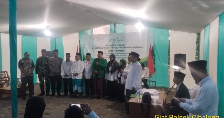 BEYOND TRUST PRESISI  dalam acara pendidikan Dasar Kader Penggerak Nahdlatul Ulama ( PD-PKPNU )PCNU Kabupaten Garut Angkatan XIII MWCNU, Kapolsek Cibalong Berikan Pesan Kamtibmas