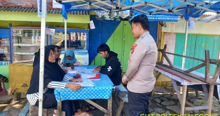 Bhabinkamtibmas Polsek Talegong Sambang Warga Pasir Angin Dalam BEYOND TRUST PRESISI