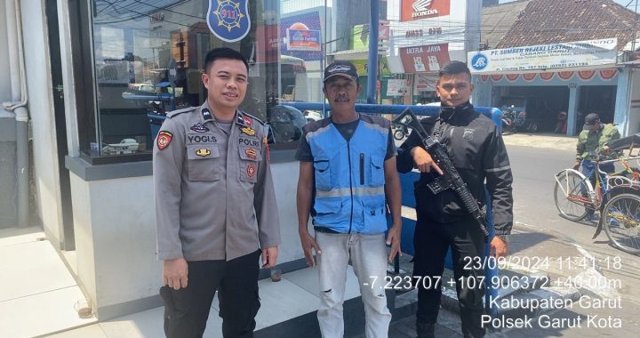 Unit Samapta Polsek Garut Kota Monitoring Kamtibmas Objek Vital