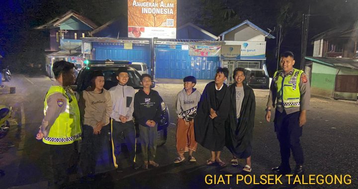 Patroli KRYD Malam Polsek Talegong Pastikan Kamtibmas Jelang Pemilukada Aman