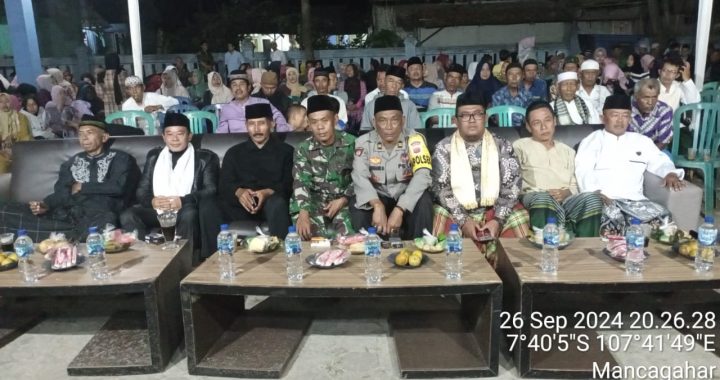 Cooling System Polsek Pameungpeuk Dalam Maulid Nabi Di Masjid Jami An-Nashar