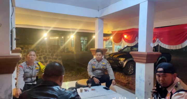 Kapolsek Talegong Pimpin Patroli KRYD Malam Dalam Tahapan Pemilukada Wujudkan Kamtibmas Stabil