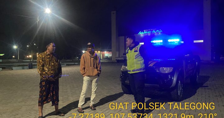 Patroli Mobile Garut Lautan Biru Polsek Talegong Wujudkan Sitkamtibmas Stabil Dalam Tahapan Pemilukada