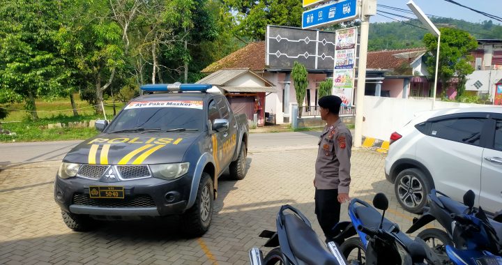 Polsek banjarwangi laksanakan patroli siang hari