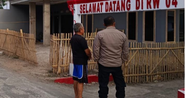 Bhabin polsek samarang laksanakan sambang rw di desa samarang