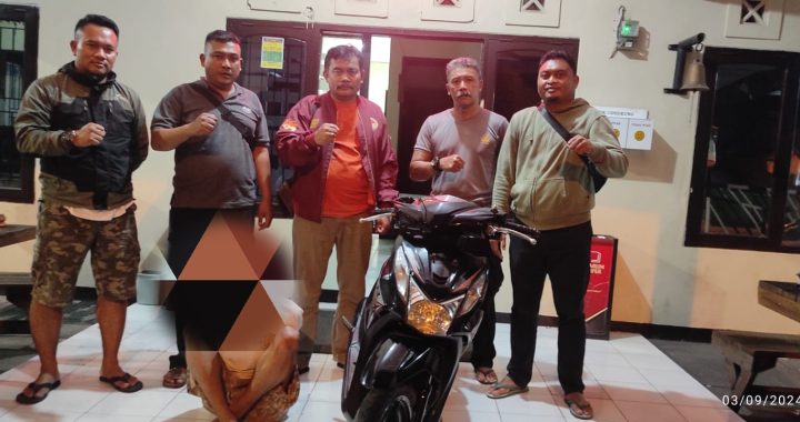 Jajaran Polsek Pameungpeuk Berhasil Amankan Pelaku Curanmor Di Kawasan RSUD