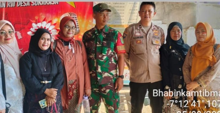 Bhabin polsek samarang sambangi warga desa sukarasa