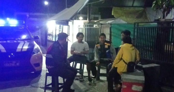 Unit Samapta Polsek Garut Kota Lakukan Patroli Dialogis