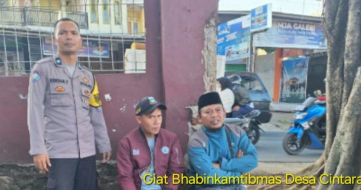 Bhabin polsek samarang sambang rw di desa cintarakyat