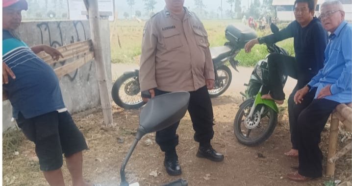 Bhabin polsek samarang sambang warga di desa samarang