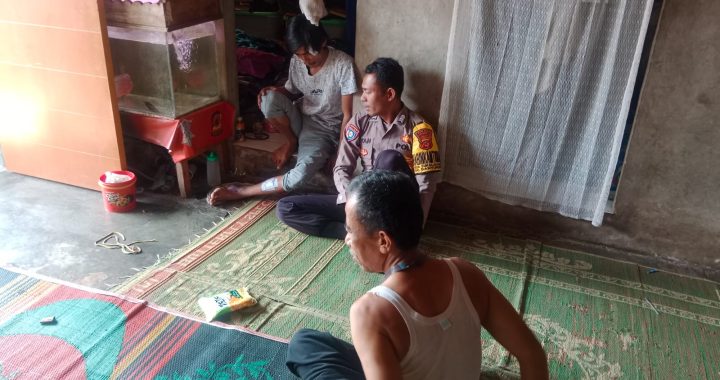 polsek banyuresmi bhabin desa sukalaksana sambang ke rt