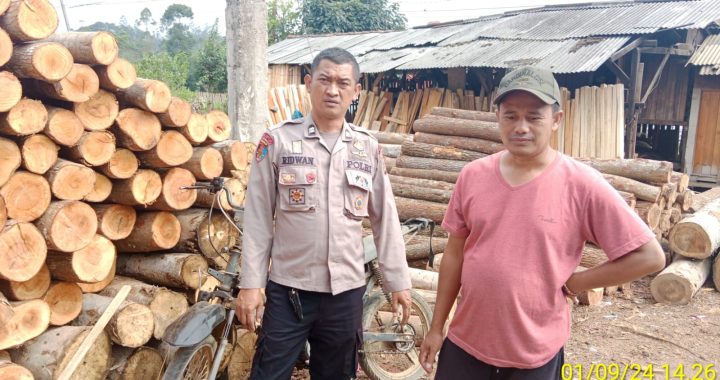 Patroli Kryd Siang Polsek Cikajang