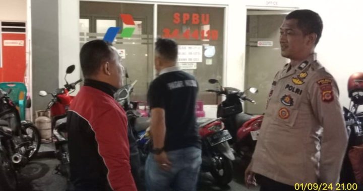 Patroli KRYD malam Dilaksanakan Anggota Polsek Cikajang