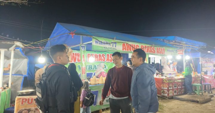 Polsek Cikajang Laksanakan Kryd Malam